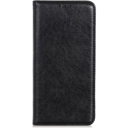 Mobigear Classic Elegance Housse POCO F3 Etui Porte-Monnaie - Noir