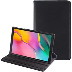 Mobigear DuoStand Coque Samsung Galaxy Tab A 10.1 (2019) Etui Rotatif - Noir