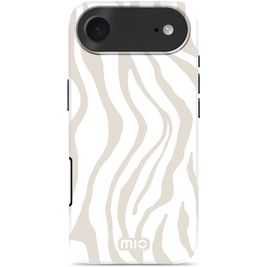 MIO Coque iPhone Air MagSafe Coque arrière Rigide - Sandy Zebra