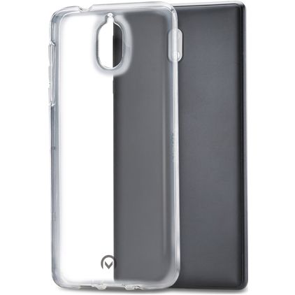 Mobilize Gelly Coque Transparente Nokia 3 Coque arrière en TPU Souple - Transparent