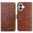Mobigear S Line Housse iPhone 17 Etui Porte-Monnaie - Marron