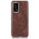 Mobigear Excellent Coque Huawei P40 Pro Plus Coque arrière Rigide - Marron