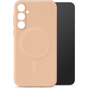 My Style Protective Flex Coque Samsung Galaxy A35 MagSafe Coque arrière en TPU Souple - Soft Pink