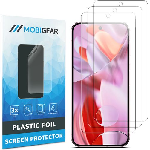 Mobigear Google Pixel 10 Protection d'écran Film - Compatible Coque (Lot de 3)
