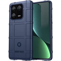Mobigear Rugged Shield Coque Xiaomi 13 Pro Coque arrière en TPU Souple Anti-Chocs - Bleu