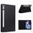 Mobigear Classic Coque Lenovo Tab P11 Pro Gen 2 Etui + Porte-crayon - Noir