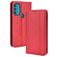 Mobigear Sensation Housse Motorola Moto G71 5G Etui Porte-Monnaie - Rouge