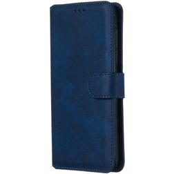 Mobigear Wallet Housse Motorola Moto G8 Plus Etui Porte-Monnaie - Bleu