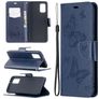 Mobigear Butterfly Housse Samsung Galaxy A02s Etui Porte-Monnaie - Bleu