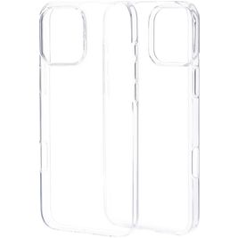 Mobiparts Classic Coque Transparente iPhone 16 Pro Max Coque arrière en TPU Souple - Transparent