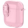 Mobigear Crystal Clip Coque Apple AirPods 1 Coque Rigide - Rose