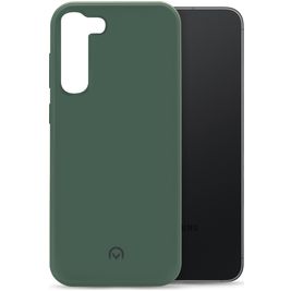 Mobilize Rubber Gelly Coque Samsung Galaxy S23 Plus Coque arrière en TPU Souple - Matt Green