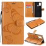 Mobigear Butterfly OPPO A53 Étui Portefeuille - Cognac