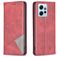 Mobigear Rhombus Slim Housse Xiaomi Redmi Note 12 Etui - Rouge
