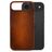 Mobilize Premium Coque iPhone Air MagSafe Coque arrière en Cuir Véritable - Burned Cognac