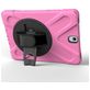 Mobigear SureGrip XGuard Coque Samsung Galaxy Tab S3 9.7 Coque Arrière Rigide Antichoc + Support Amovible - Rose