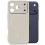My Style Protective Flex Coque iPhone 18 Pro MagSafe Coque arrière en TPU Souple - Antique White