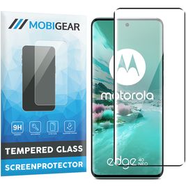 Mobigear Premium Motorola Edge 40 Neo Verre trempé Protection d'écran - Compatible Coque