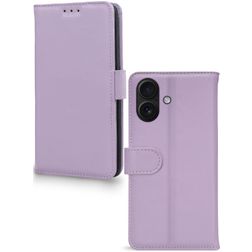 Mobilize Premium Gelly Housse iPhone 17 Etui Porte-Monnaie - Violet