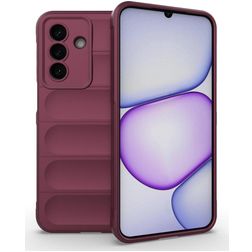 Mobigear Bumpy Coque Samsung Galaxy A27 Coque arrière en TPU Souple - Wine Red