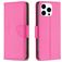 Mobigear Excellent Housse iPhone 16 Pro Etui Porte-Monnaie - Magenta