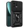 Mobigear Armor Ring Cam Slide Coque Xiaomi 13 Coque arrière Rigide Anti-Chocs avec Anneau-Support et Protecteur Lentilles - Noir