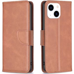 Mobigear Excellent Housse iPhone 15 Etui Porte-Monnaie - Marron