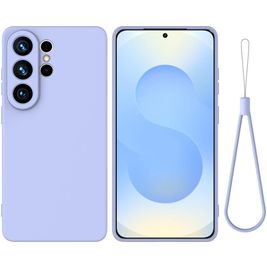 Mobigear Rubber Touch Coque Samsung Galaxy S26 Ultra Coque arrière en Silicone - Violet