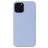 Mobigear Rubber Touch Coque iPhone 13 Coque arrière en Silicone - Lilas