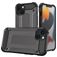 Mobigear Outdoor Coque iPhone 14 Coque arrière Rigide Anti-Chocs - Gris