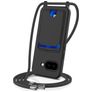 Mobigear Lanyard Card Google Pixel 10a Coque avec cordon en Silicone et Porte-Cartes - Noir