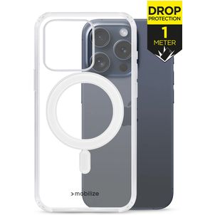 Mobilize Naked Protection Coque Transparente iPhone 13 Pro MagSafe Coque arrière Rigide - Transparent