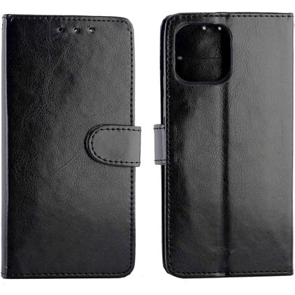 Mobigear Wallet Xiaomi Mi 11 Lite Étui Portefeuille - Noir