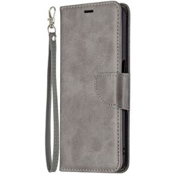 Mobigear Excellent Housse Realme 8 5G Etui Porte-Monnaie - Gris