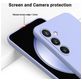 Mobigear Rubber Touch Coque Samsung Galaxy S24 FE Coque arrière en Silicone - Violet