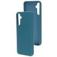 Mobiparts Coque Samsung Galaxy A34 Coque arrière en Silicone - Blueberry Blue