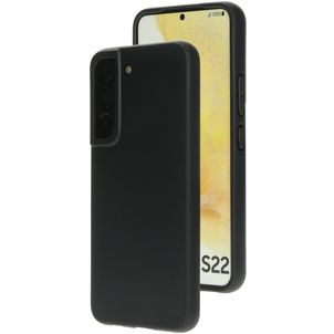 Mobiparts Classic Coque Samsung Galaxy S22 Coque arrière en TPU Souple - Matt Black