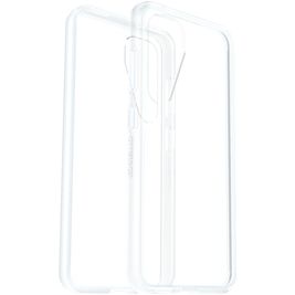 Otterbox React Coque Transparente Samsung Galaxy S25 Coque arrière Rigide Anti-Chocs - Transparent