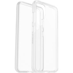 OtterBox React Coque Transparente Samsung Galaxy S24 Coque arrière Rigide Anti-Chocs - Transparent