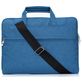 Mobigear Denim Zipper Sac à bandoulière Ordinateur portable 13 - 14 Pouces Sacoche ordinateur - Bleu
