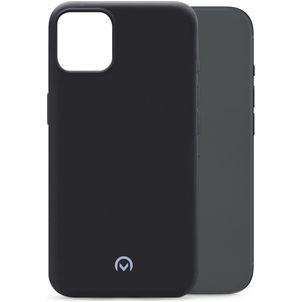 Mobilize Rubber Gelly Coque iPhone 15 Coque arrière en TPU Souple - Matt Black