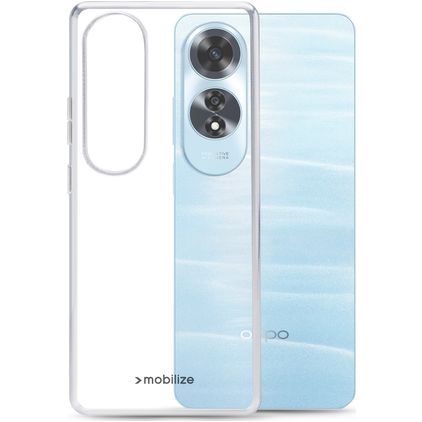 Mobilize Gelly Transparent OPPO A60 TPU souple Coque arrière - Transparent