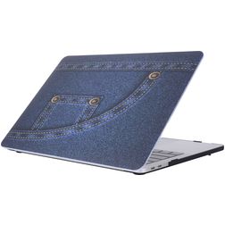 Mobigear Denim MacBook Pro 15 pouces (2016-2019) Coque rigide pour MacBook - Model 4 - Modèle A1707 / A1990