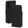 Mobiparts Housse Samsung Galaxy A35 Etui en Cuir Véritable Porte-Monnaie - Noir