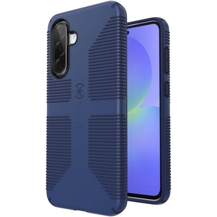 Speck Impact Hero Grip Coque Samsung Galaxy A36 Coque arrière Rigide Anti-Chocs - Bleu