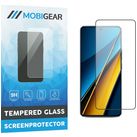 Mobigear Premium POCO X6 Verre trempé Protection d'écran - Compatible Coque - Noir