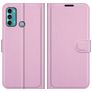 Mobigear Classic Housse Motorola Moto G60 Etui Porte-Monnaie - Rose
