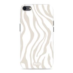 MIO Coque iPhone 8 MagSafe Coque arrière Rigide - Sandy Zebra