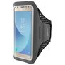 Mobiparts Comfort Fit Brassard Téléphone Samsung Galaxy J3 (2017) Brassard Coque de Sport en Neoprène - Noir
