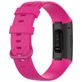 Mobigear Cross Bracelet Silicone Fitbit Charge 4 Fermeture boucle ardillon - Magenta